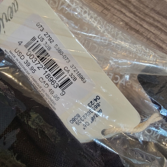 Aerie Smoothez Unlined Mesh Balconette Bra Black Size 32B NWT! - Picture 9 of 9